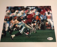 Garrison Hearst Autographed Georgia Bulldogs Dawgs 8x10 Photo Beckett COA