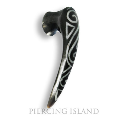 4mm / 6mm / 8mm / 10mm Kralle Claw Horn Flesh Tunnel Plug Ohr Ear Piercing 034