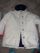 Woolrich Women’s Xl Goose Down Jacket/ Coat - Rabbit Fur Hood-gorgeous-vintage