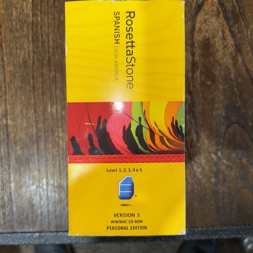 Rosetta Stone 3 Spanish (Latin America) Level 1,2,3,4 & 5 for PC, Mac VG 240912 - Picture 4 of 6