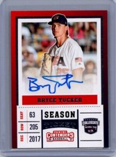 2017 Panini Elite Extra Edition #USAT-BT Bryce Tucker USA Baseball Tickets