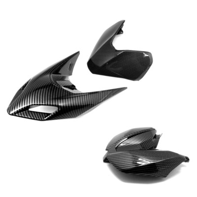 Front Headlight & Rear Tail Seat Fairing Carbon Fiber For Ducati Hypermotard 950