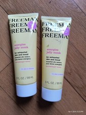 2 Pack Energize Jelly Face Mask Restore Yuzu Lemon 3 oz Each Freeman Sealed New