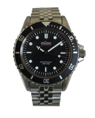 MIGMA SKIPPER DIVER ETA 2836-2 AUTOMATIC MRP. SA CASE HEUER VINTAGE DIVER SWISS
