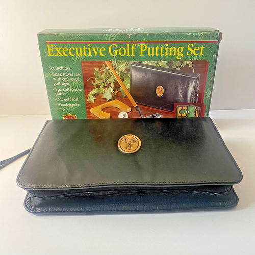 Executive Golf Putting Set Vintage Clubhouse Collection Gifts and Gallery OG - Picture 8 of 10
