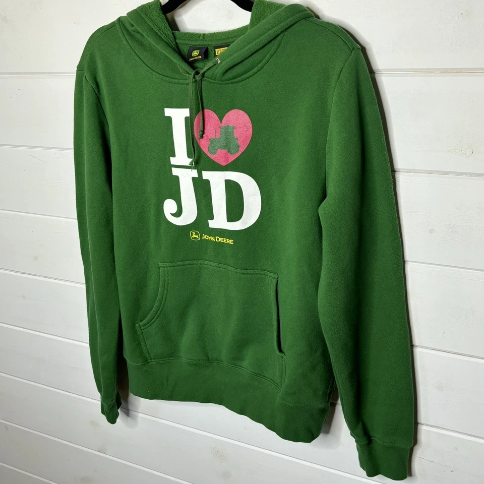 John Deere 女孩 绿色 I 🩷 John Deere 连帽衫 尺寸 L 11/13 — 第 4/4 张图片