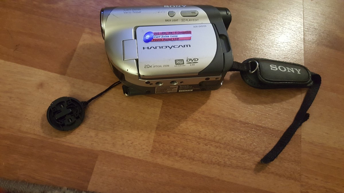 SONY HANDYCAM CARL ZEISS VARIO-TESSAR VIDEO CAMERA Touch Panel LCD