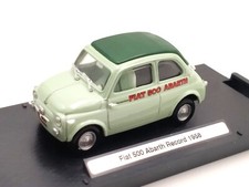 Fiat 500 Abarth Record 1958 LSR. Brumm. Escala 1/43