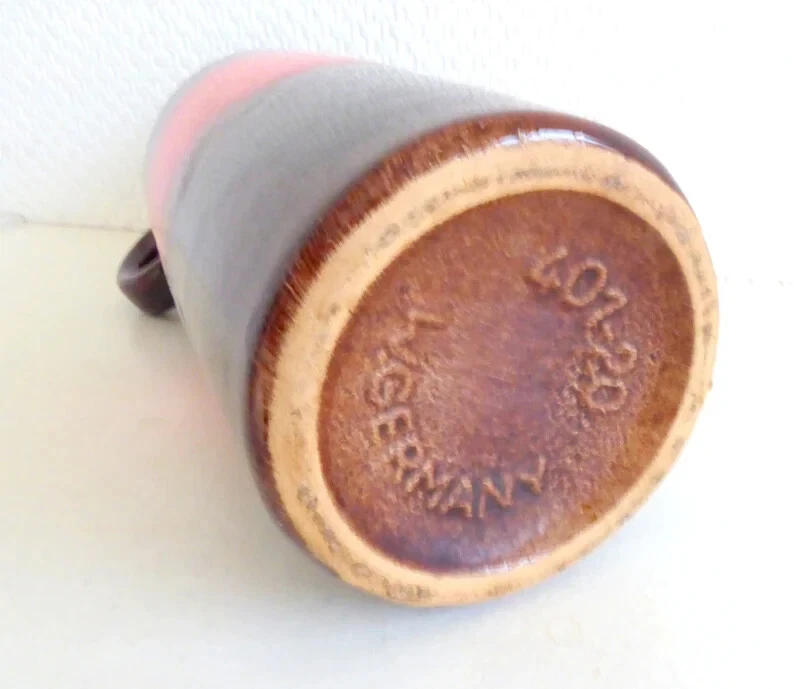 Vintage Scheurich Vase , Keramikvase 410-20, WGP, MCM decor - Bild 2 von 3