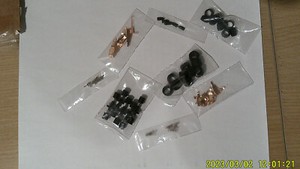 A DELUXE PARTS LOT OF NEW AFX RACING MEGA G+ 1.5 & 1.7 CHASSIS PARTS SEE DETAILS