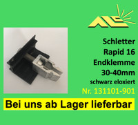 131101-901 Schletter Endklemme, Schwarz Eloxiert, 30-40Mm Rechnung Mit 0% Mwst.