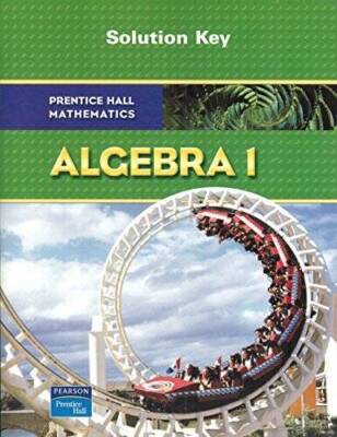 Algebra 1: Solution Key - Paperback By Prentice Hall Mathematics - GOOD