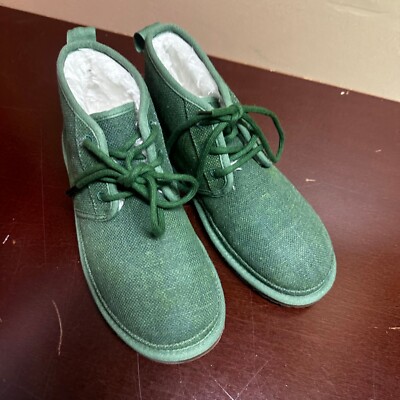 Ugg Mens Green Neumel Natural 1117613 Pull On Lace Up Winter  display picture 1