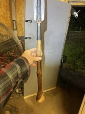 Turned Oak, Walnut, Or Ironwood Edge Alignment Cold Steel Assegai Handle+Sheath