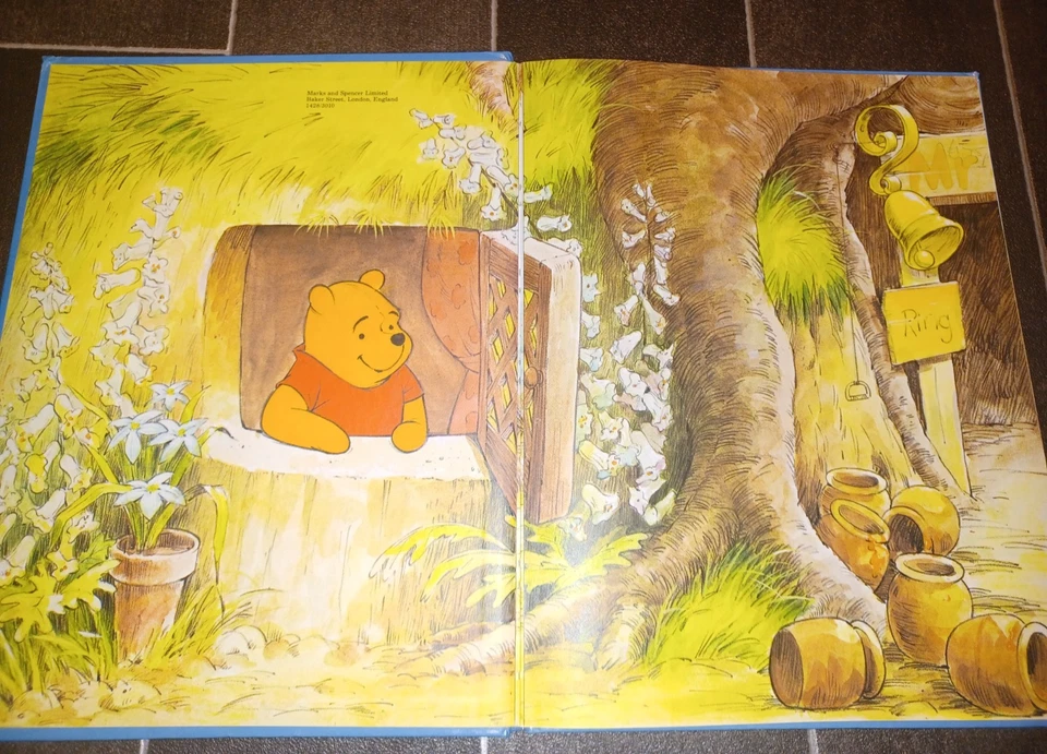 Disneys Adventures Of Winnie The Pooh St Michael Book Vintage 1982 Hardback - Image 2 of 4