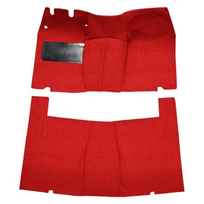 For Mercury Monterey 55-56 Carpet Standard Replacement Cut & Sewn Orange