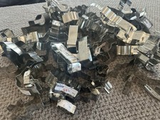 Vintage Large Lot Of 64 New Metal Cookie Cutters Lot All Sizes