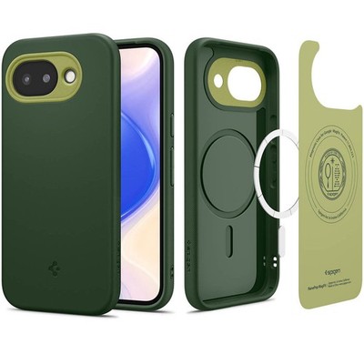 Handyhülle für Google Pixel 10a Spigen Case Cover Schutzhülle Etui Hülle Grün