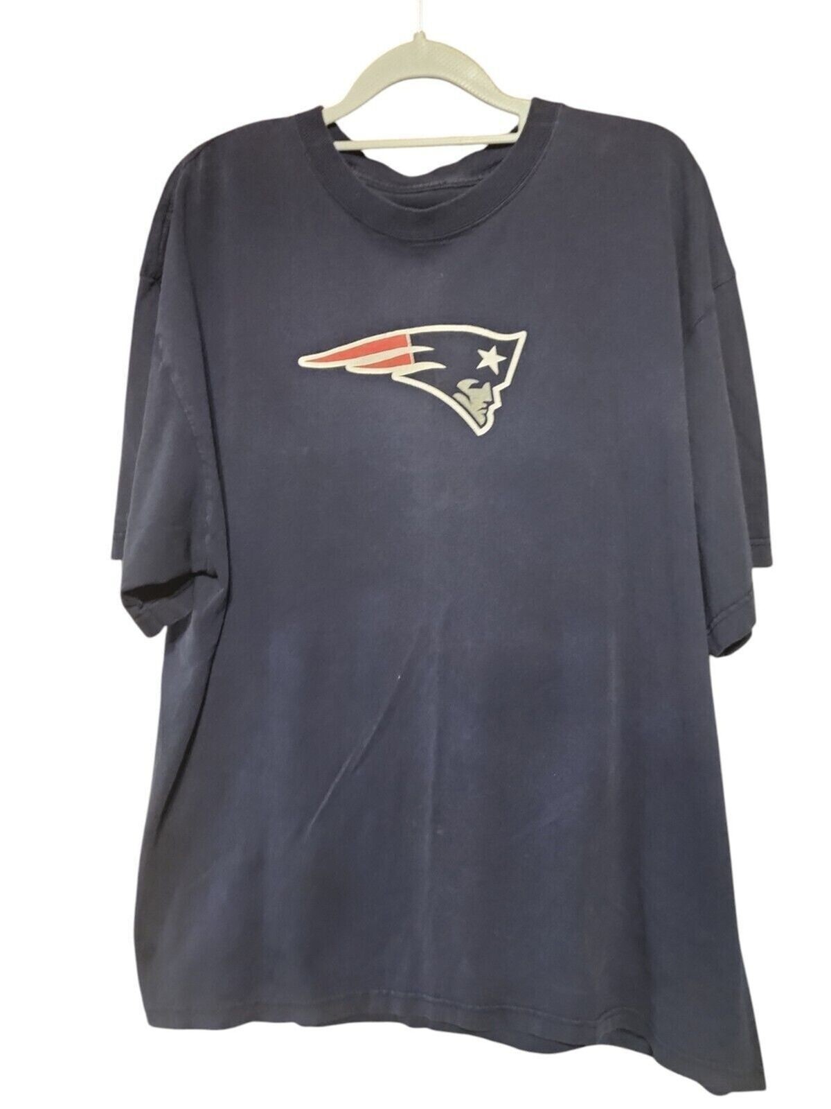 New England Patriots Wes Welker Reebok T-Shirt XL Navy NWT