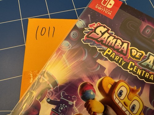 Samba De Amigo Party Central Nintendo SWITCH Promo Store Display Card ONLY SEGA - Picture 3 of 3