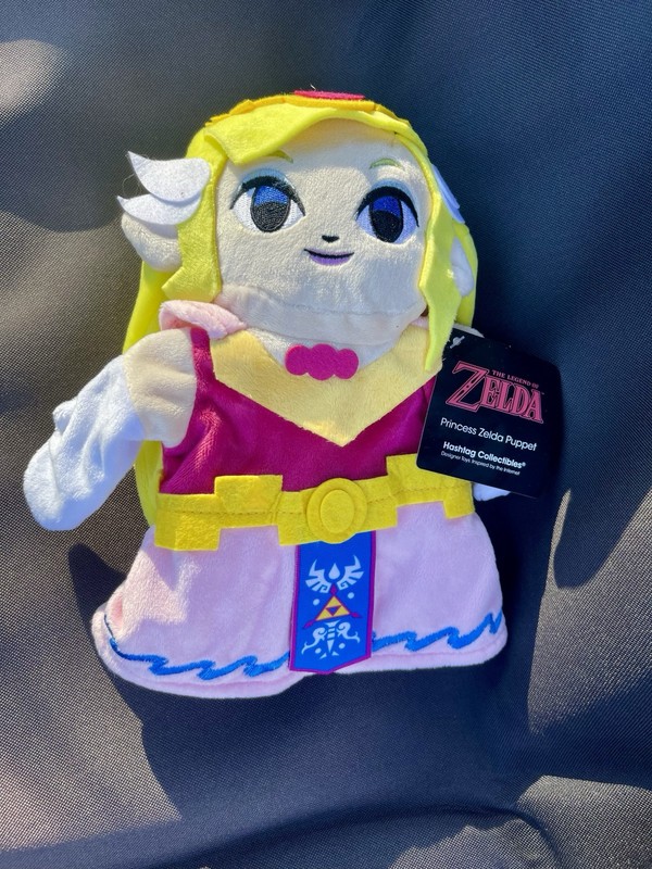 Princess Zelda Plush Hand Puppet Plush Toy Nintendo Collectible 2018 New