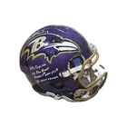 Jonathan Ogden Insc Autographed Baltimore Flash Replica Full Size Helmet-BAS