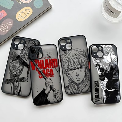 Vinland Saga Handyhülle Case Hülle iPhone 15 14 13 12 Pro Max Anime Manga TV Fan