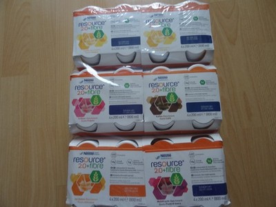 Nestle Resource 2.0+ Fibre 24x200ml Mischkarton Trinknahrung