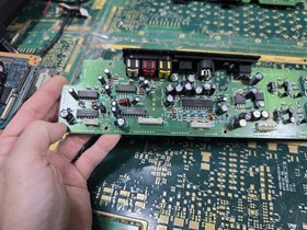 SNK Neo Geo CD Front Loading Exact Video Board ONLY-UNTESTED-PARTS-READ ALL