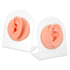 Artificial Ear Model Piercing Mannequin Earring Display Acupuncture