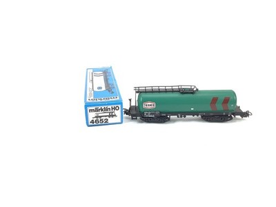 Märklin H0 4652 Güterwagen Kesselwagen grün ''TEXACO'' 005 1071-7 DB OVP