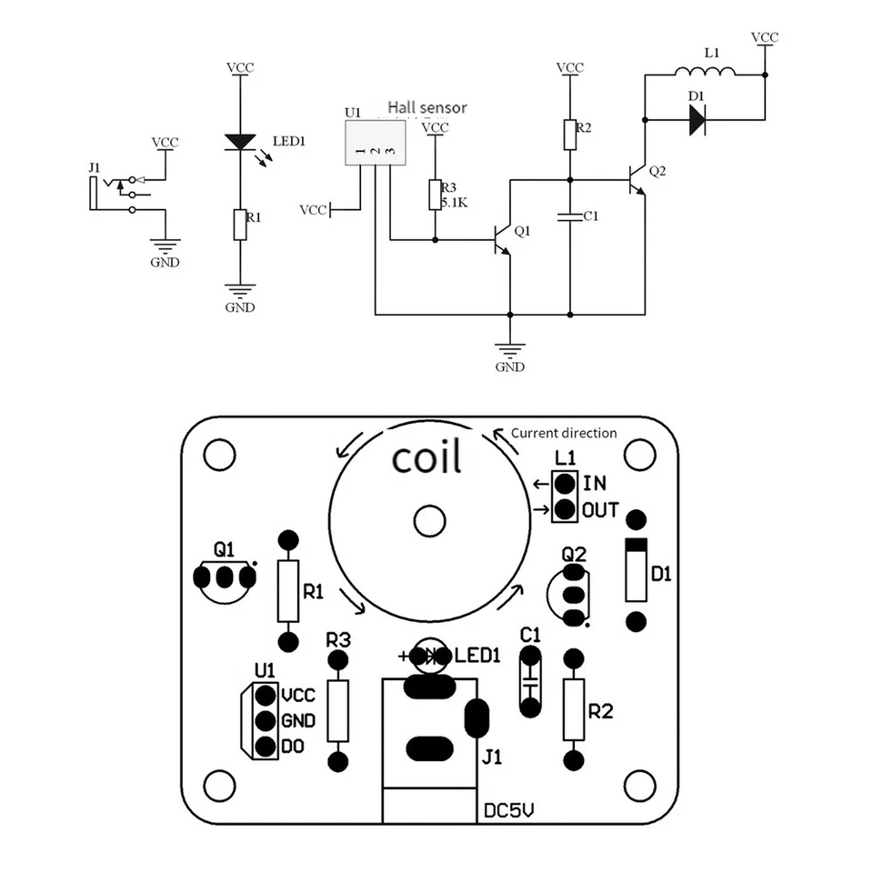 Esperimento Altalena Elettromagnetica Fai da Te Kit Tecnologia Piccola Produzione7227 - Immagine 3 di 4