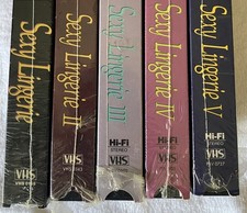 Pay Boy Sexy Lingerie VHS Lot Of 5