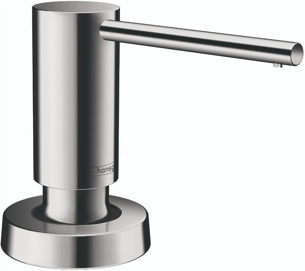 Chrome Sink Soap Dispenser hansgrohe Talis Modern Bath Kitch