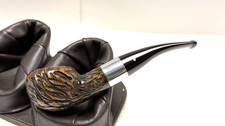DR. GRABOW GOLDEN DUKE Model 81 Carved Author 6mm Ajustomatic Filter Pipe