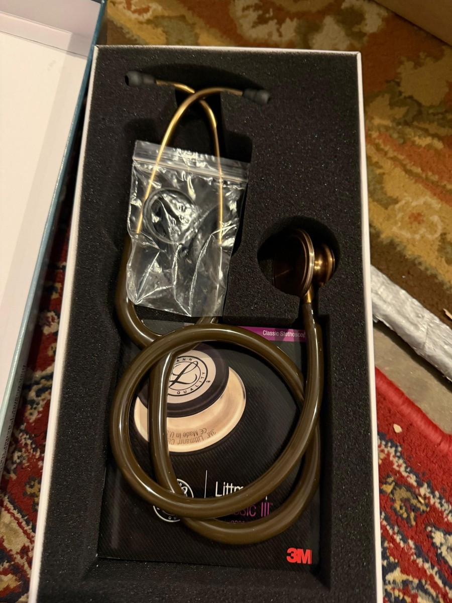 3M Littmann Classic III Monitoring Stethoscope, Chocolate Copper