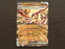 Toxtricity ex 100/182 Scarlet and Violet Paradox Rift Double Rare Tera Holo