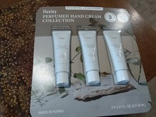 Huxley Luxe Perfumed Hand Cream 3 SET MOROCCAN GARDENER/PORT BREATH/SUNSET FOG