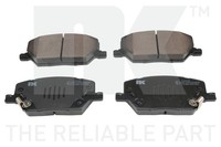 Bremsbelagsatz Scheibenbremse NK 229340 FüR Fiat 500X Jeep 334 AXN1B AXR11 4X4