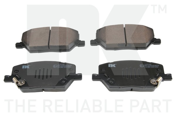 Bremsbelagsatz Scheibenbremse NK 229340 FüR Fiat 500X Jeep 334 AXN1B AXR11 4X4-image