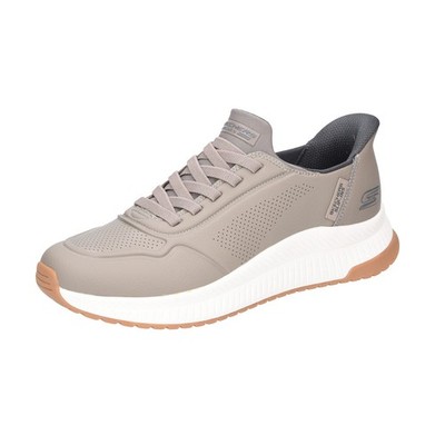 Skechers BOBS SQUAD 4 Slip Ins grau Strick