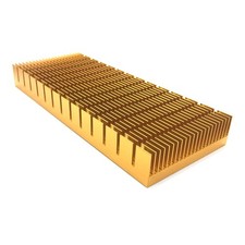 Aluminum Heat Sink Cooling Module 5.9x2.36x0.7 Inch Cooler Fin LED Amp PC