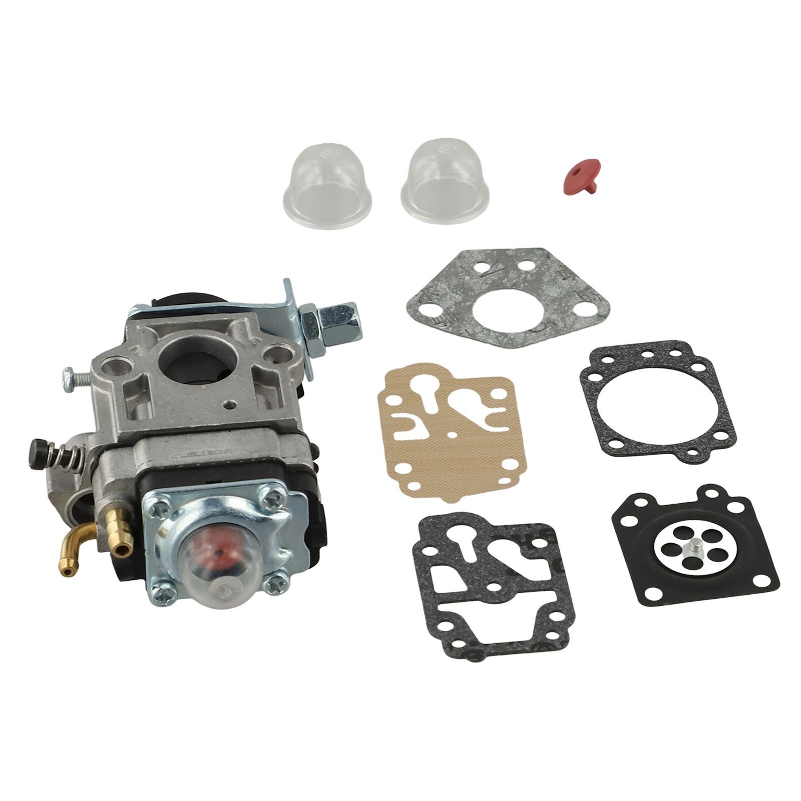 15mm Carburetor Kit for 43cc 47cc 49cc 52cc Trimmers and Brush Cutters