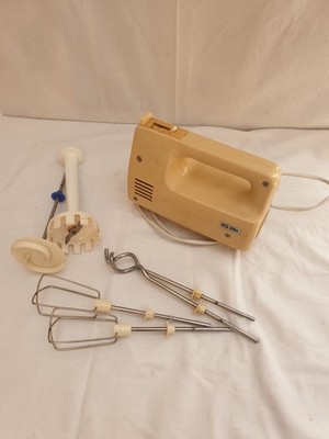 AKA electric RG28s Mixer Handrührgerät Beige + Zubehör DDR KULT 