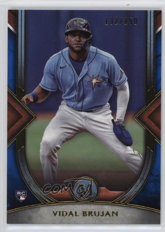 2022 Topps Museum Collection Sapphire 132/150 Vidal Brujan #31 Rookie RC 1m5g