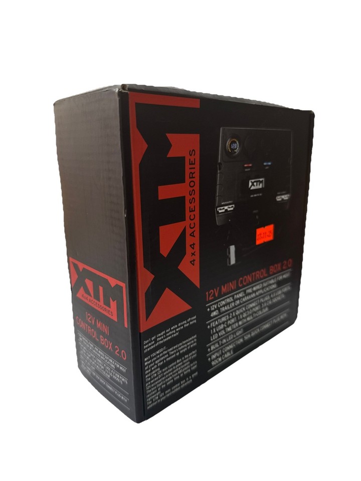 XTM 12V Mini Control Box 2.0. Pre-wired power. PLU: 691058 | eBay Australia