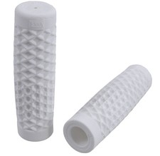 Cult Vans closed end beach cruiser bicycle grips 124mm WHITE