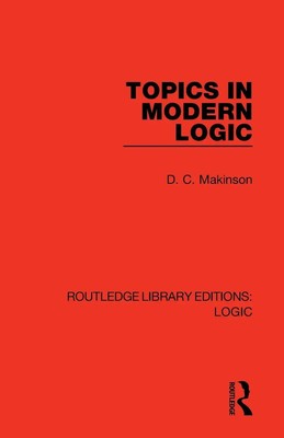 Topics in Modern Logic | D. C. Makinson | Englisch | Taschenbuch | 2021