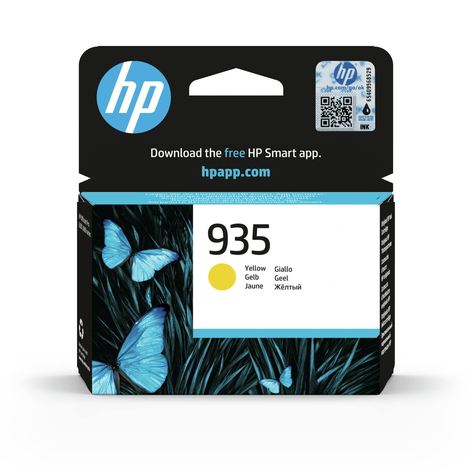 HP 943BG8Q 935 Yellow HP Officejet Pro 6800 HP Official 4990₽