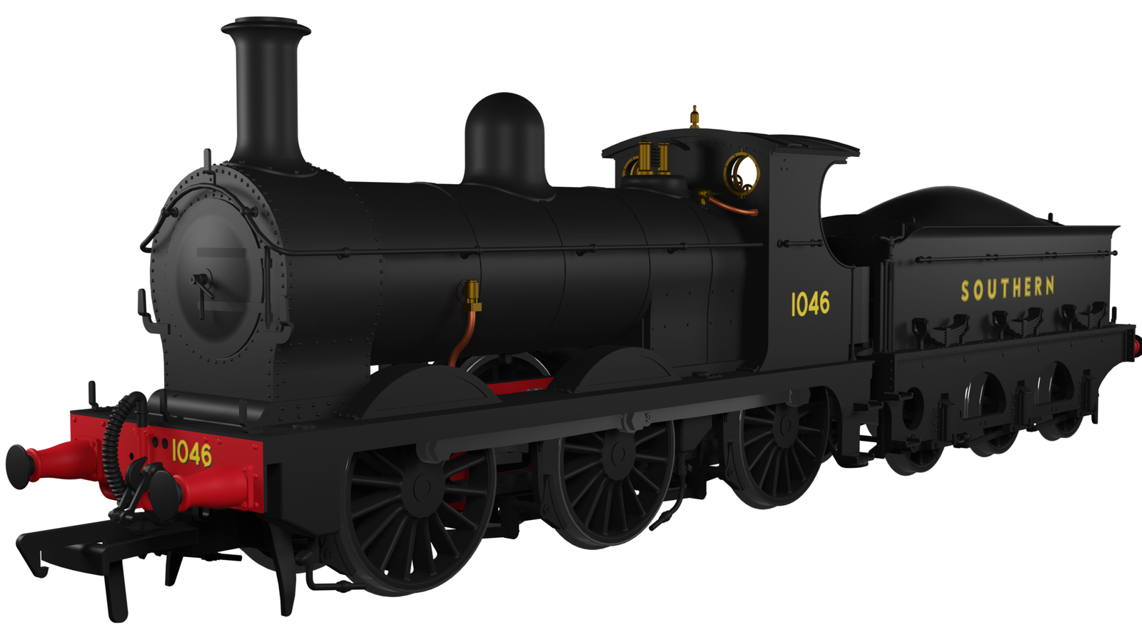 Rapido Trains 966006 OO Gauge SECR O1 Class No.1046 SR Bulleid Black
